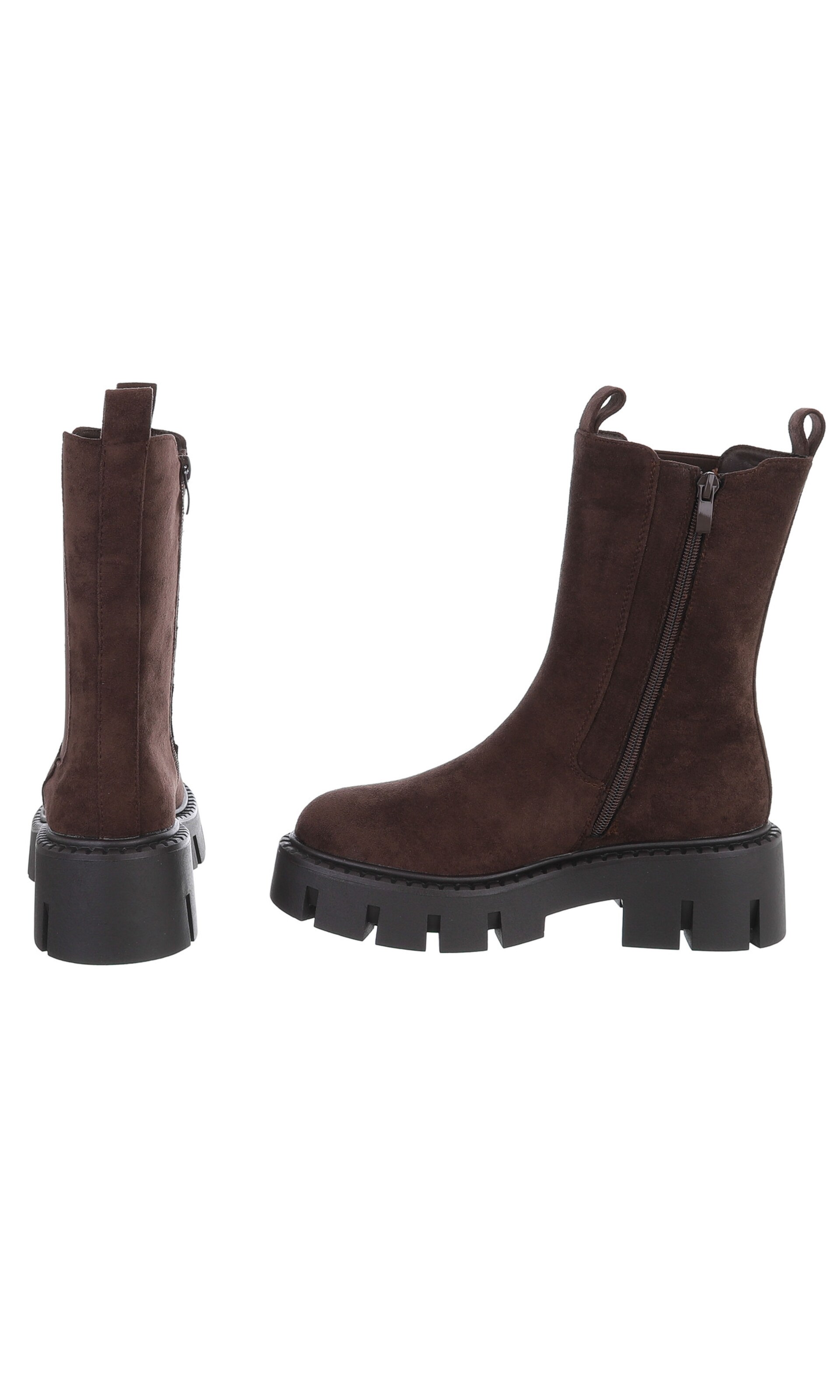 Ital-Design Ankle Boots in Brown