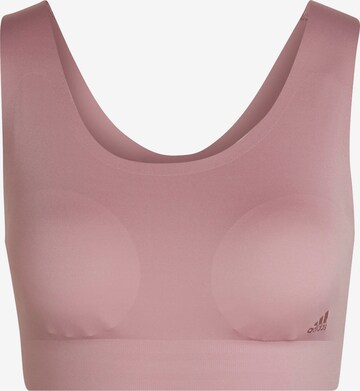 Bustino Reggiseno sportivo di ADIDAS SPORTSWEAR in lilla: frontale