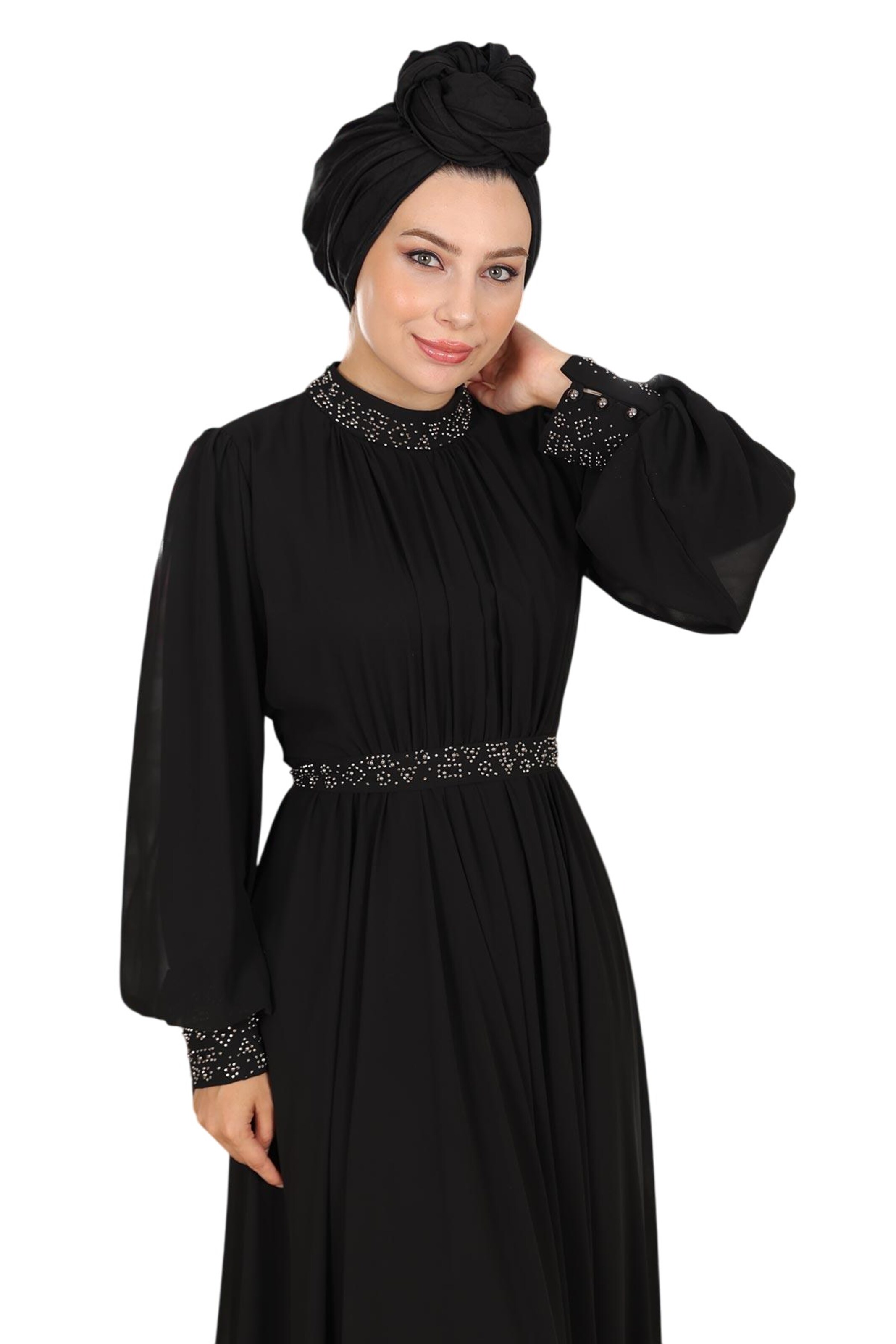 MODAMIHRAM Kleid in Schwarz