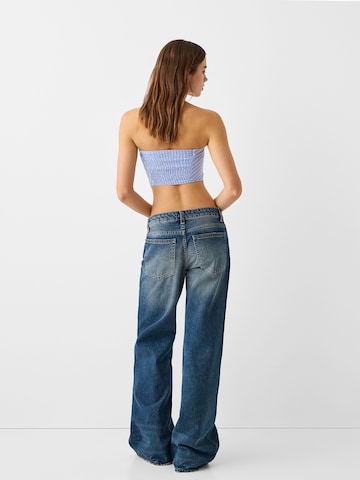 Haut Bershka en bleu