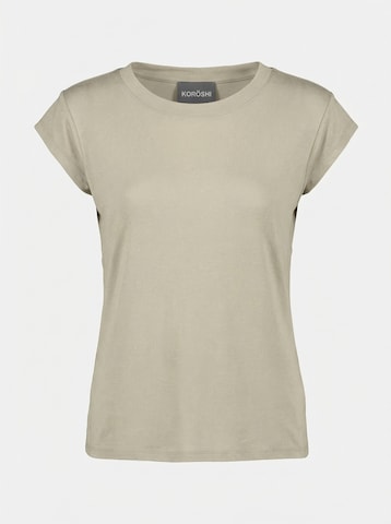 KOROSHI Тениска в зелено: отпред