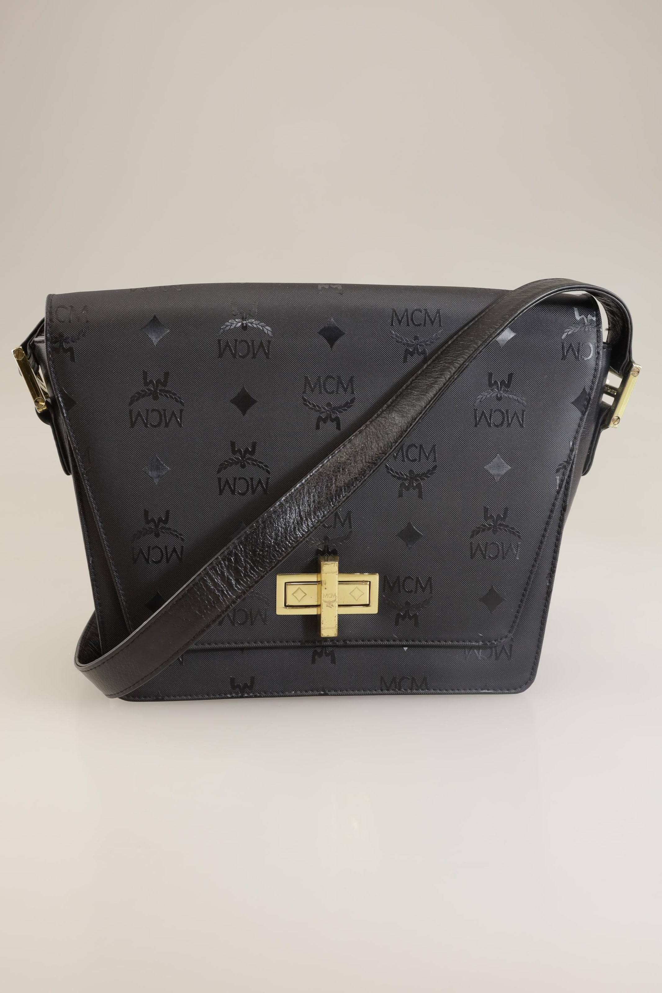 MCM Bag in One size in Black: front