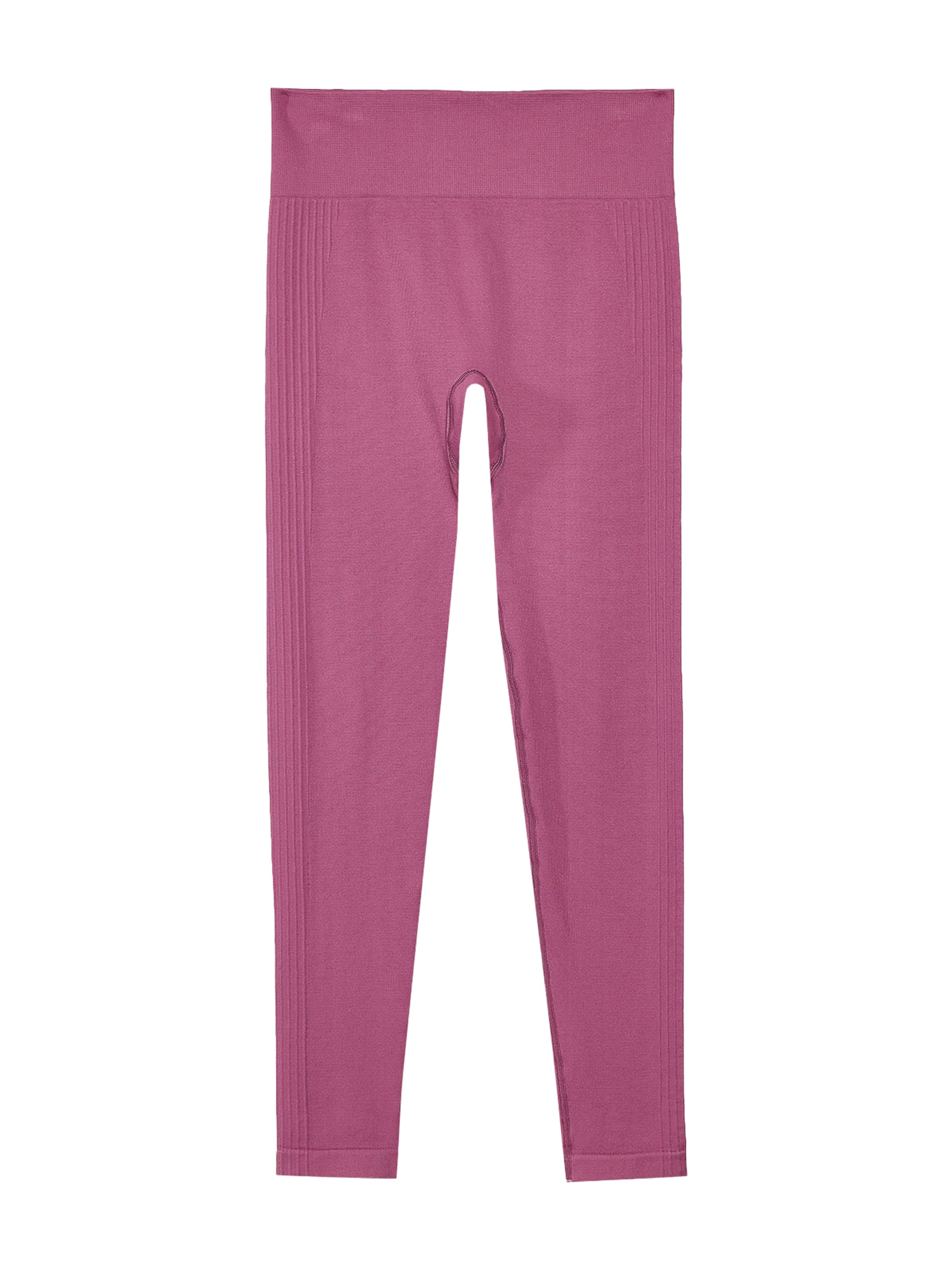 4F Skinny Spodnie sportowe w kolorze różowy: przód