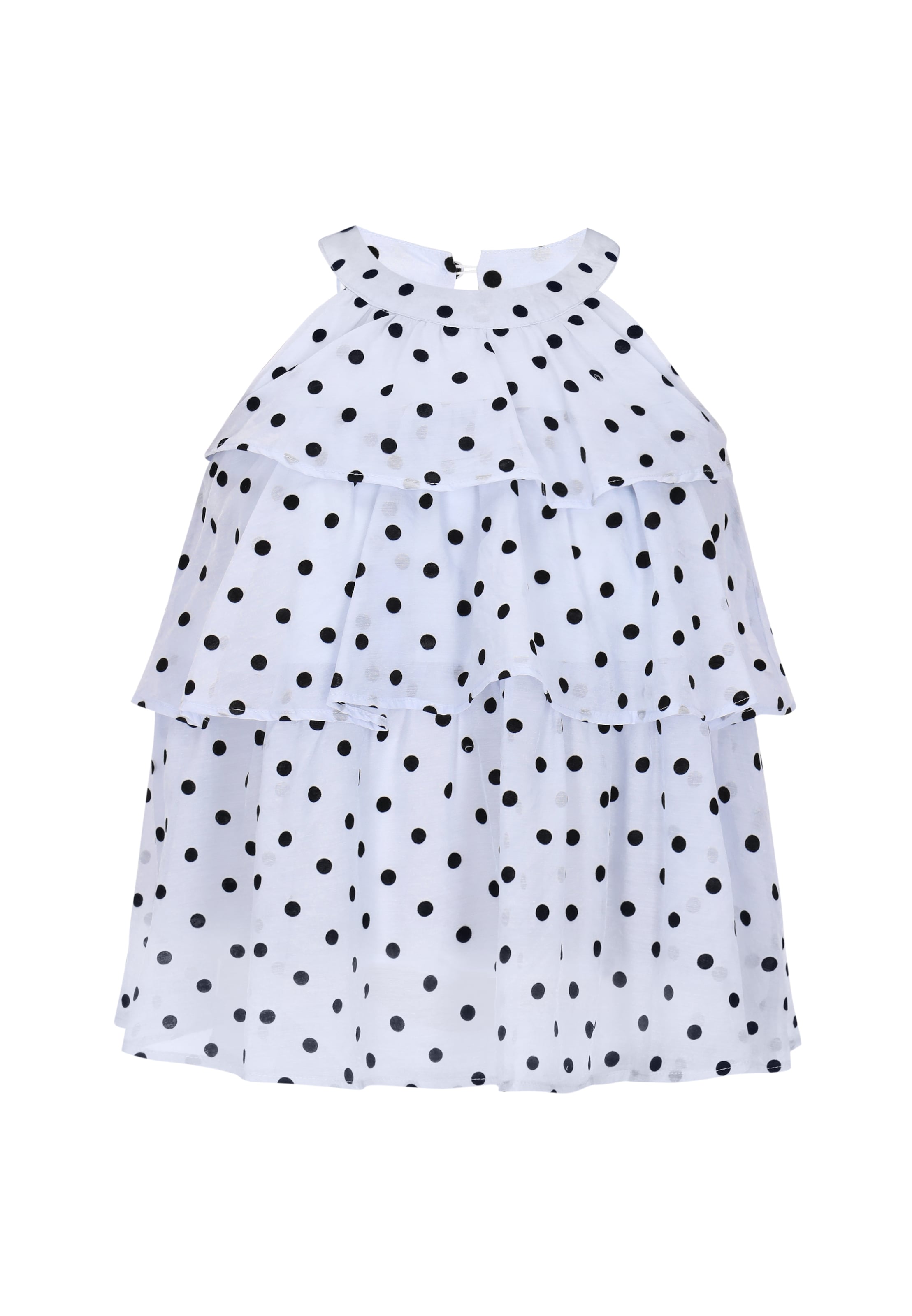 faina - Blusa 'Fashion Look' em azul: frente