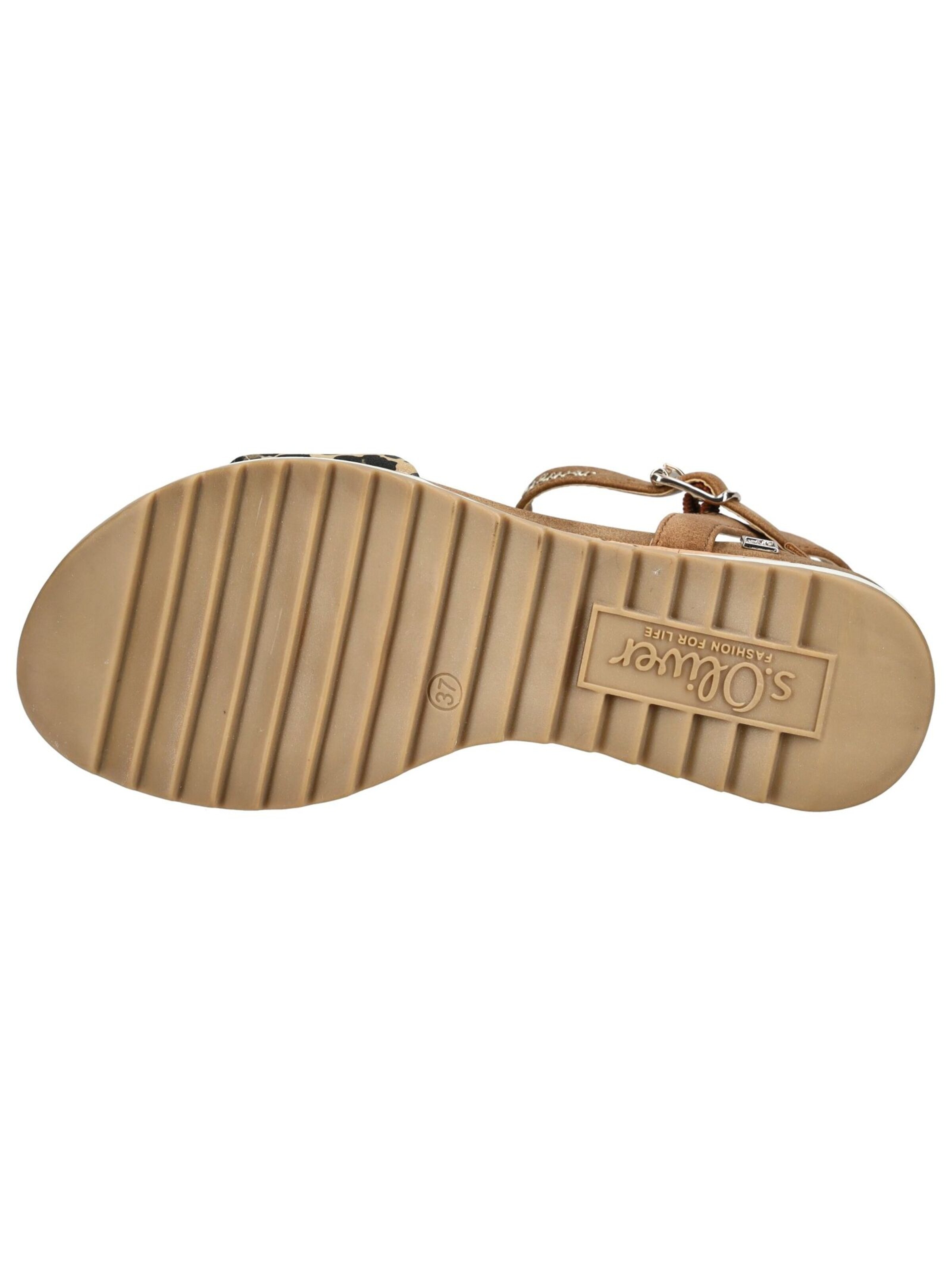 s.Oliver Sandale in Braun