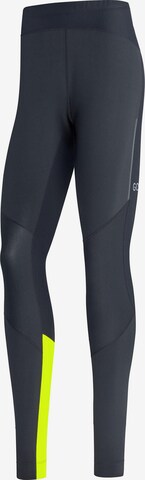 GORE WEAR Skinny Workout Pants 'R5 GTX Infinium' in Black: front