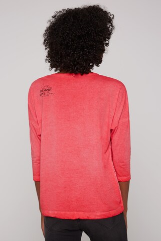 Soccx - Camisa 'Memory Lane' em vermelho