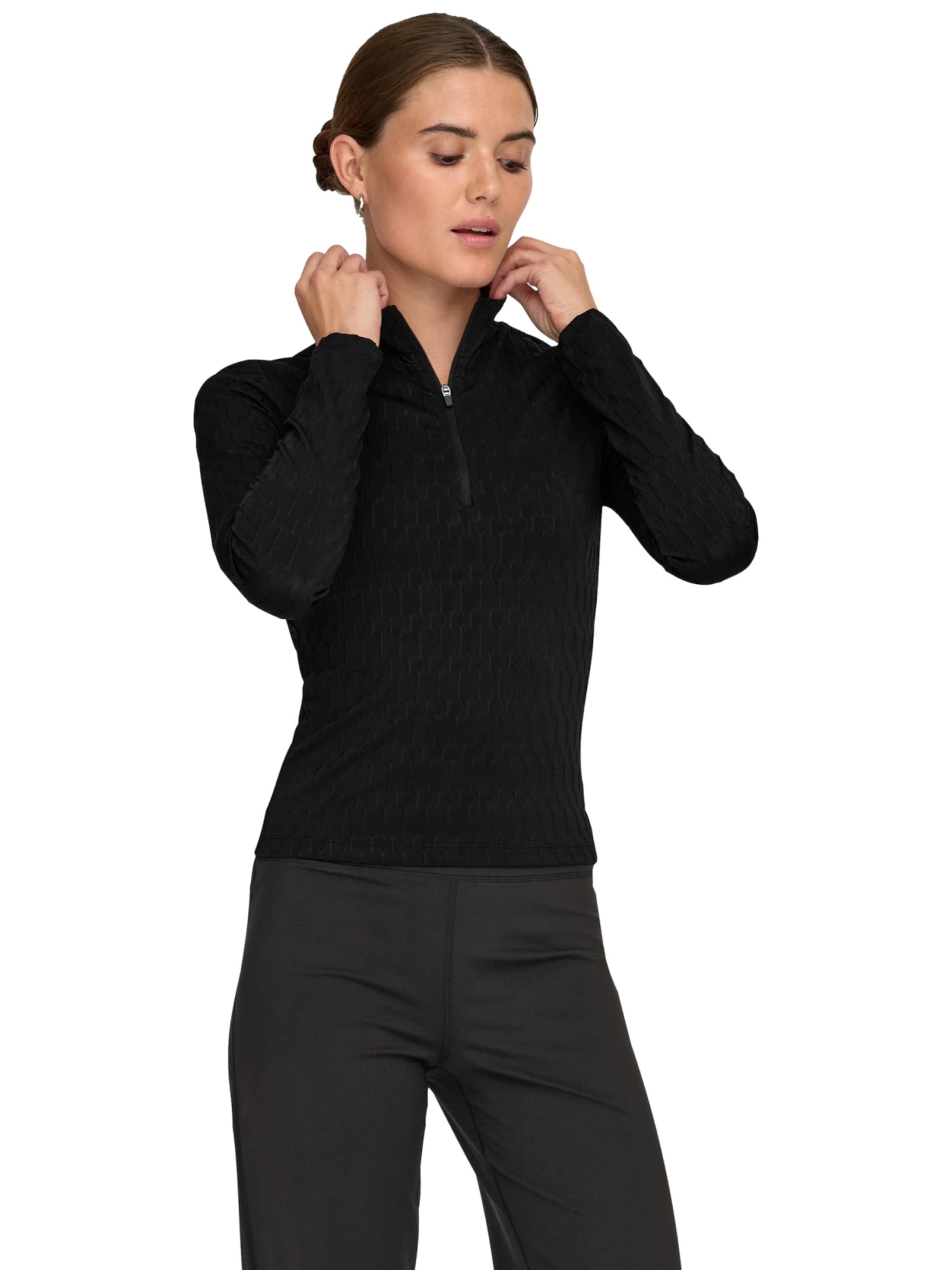 Maglietta di ONLY PLAY in nero: frontale