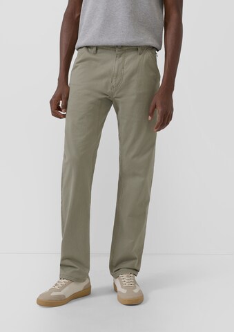 s.Oliver Szabványos Nadrág 'Denver' - zöld