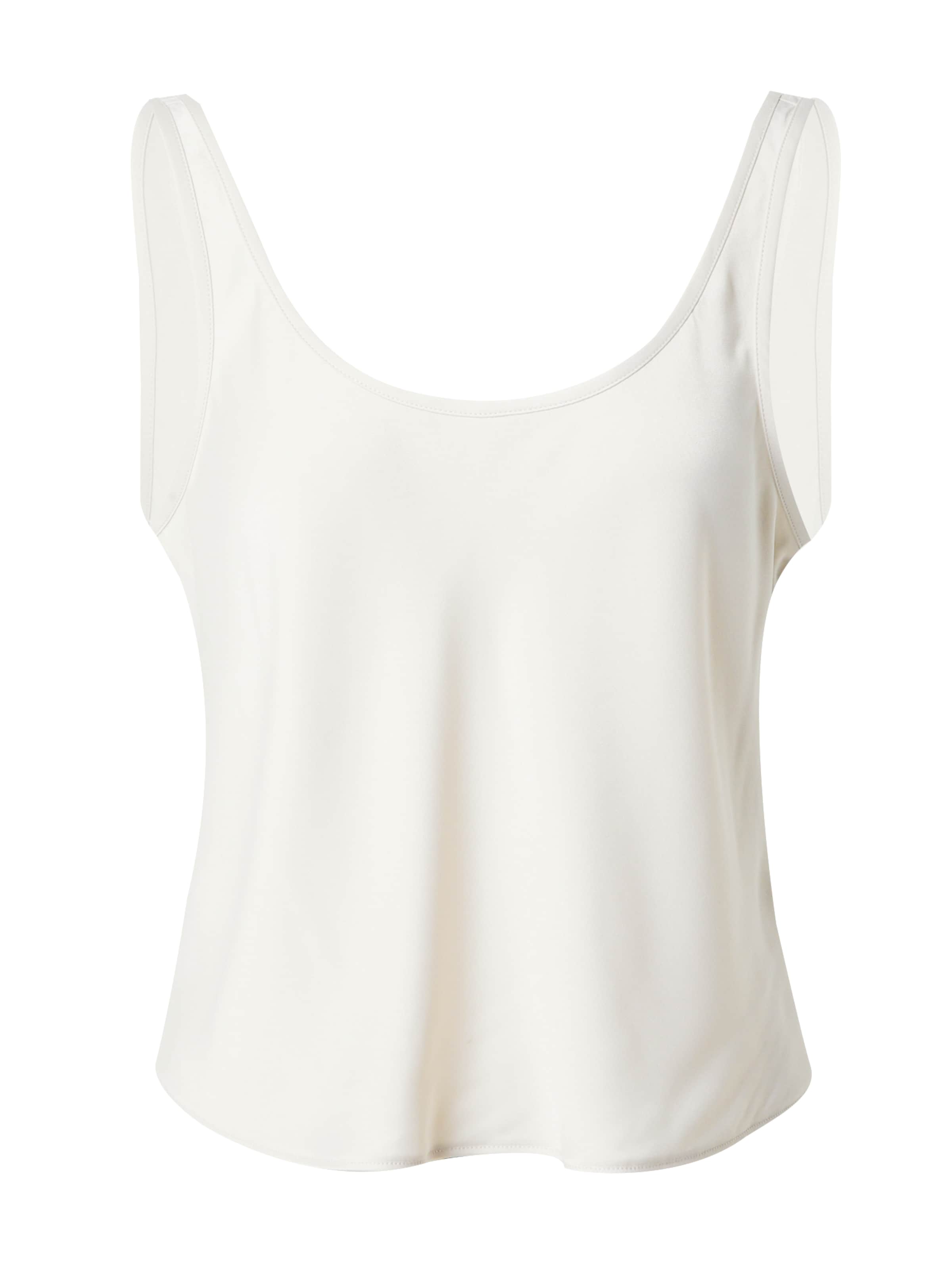 smėlio Abercrombie & Fitch Pižaminiai marškinėliai: priekis