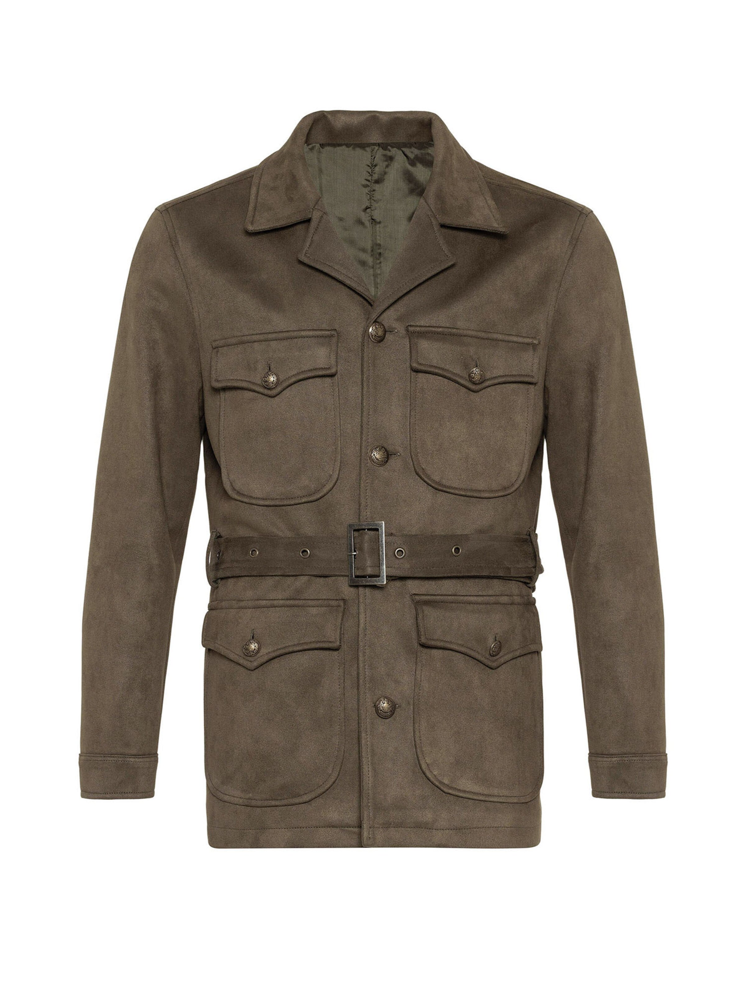 Antioch Kurtka przejściowa w kolorze zielony: przód