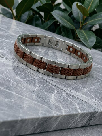 Holzwerk - Pulsera 'GORINSEE' en plata
