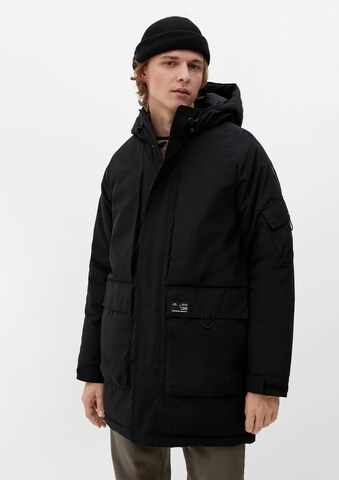 QS Winterjacke in Schwarz: predná strana