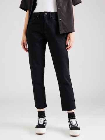 TOPSHOP Regular Jeans i svart: framsida