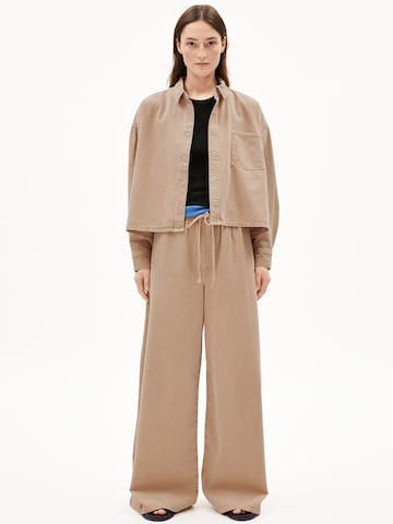 Loosefit Pantalon ARMEDANGELS en marron