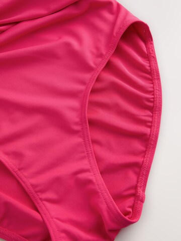 Next Bustier Sukienka plażowa w kolorze różowy