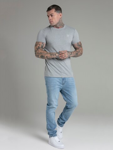 SikSilk T-Shirt in Grau