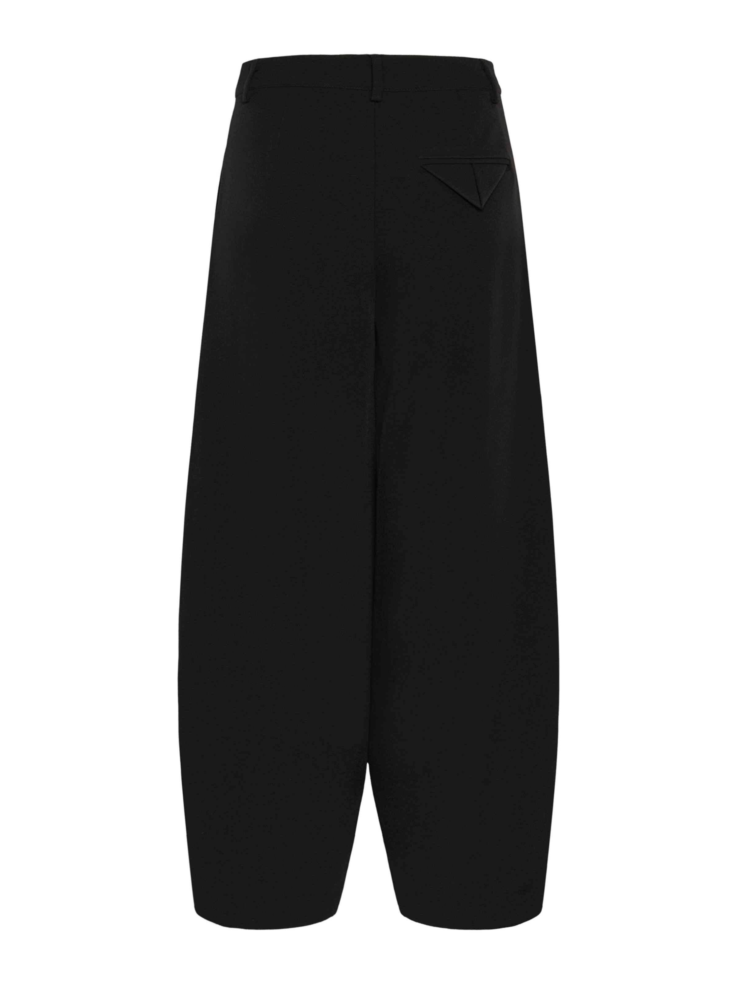 Barrel Pantaloni con pieghe 'KABella' di Kaffe in nero