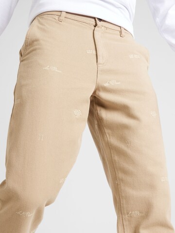 Regular Pantalon chino 'Kody' Les Deux en beige