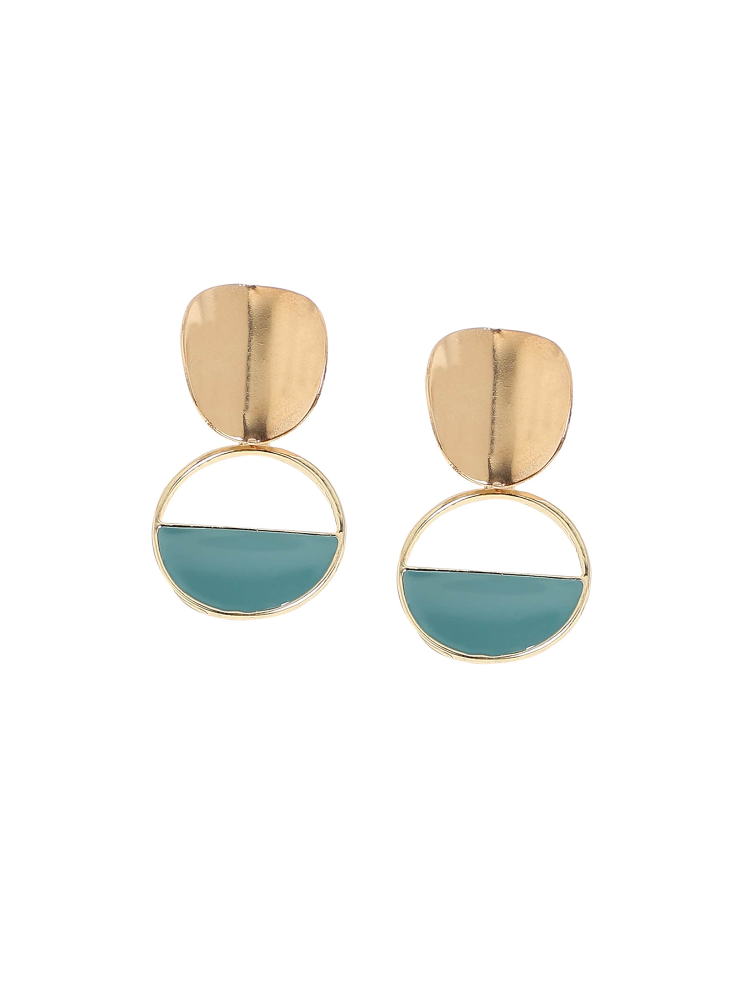 SOHI Kõrvarõngas 'Archana', värv Kuld: eest vaates