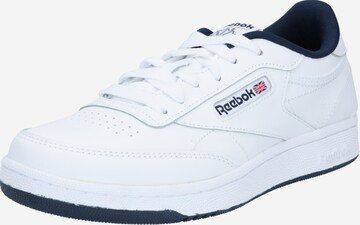 Baskets 'Club C' Reebok en blanc : devant