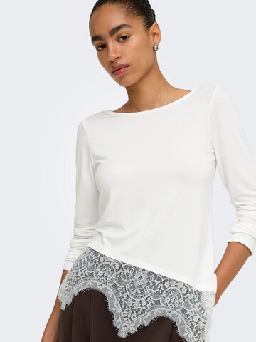 ONLY Shirt 'ONLLaila' in Wit