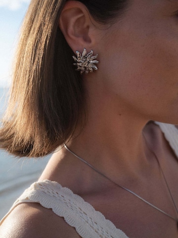 PURELEI - Pendientes 'Iconic Sun' en plata