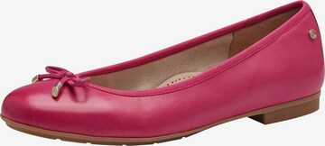 TAMARIS Ballet Flats in Pink: front