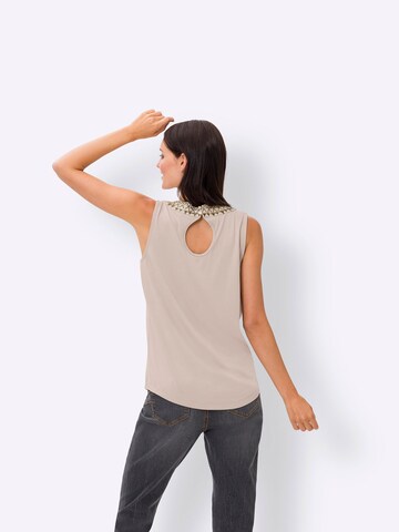 Top di heine in beige