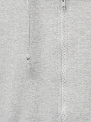 Pull&Bear Sweatjacke in Grau