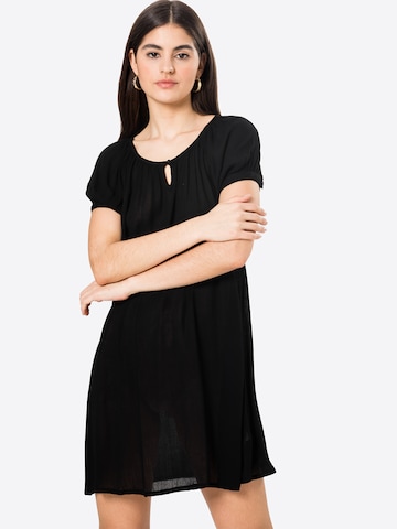 Robe 'Amber' Kaffe en noir : devant