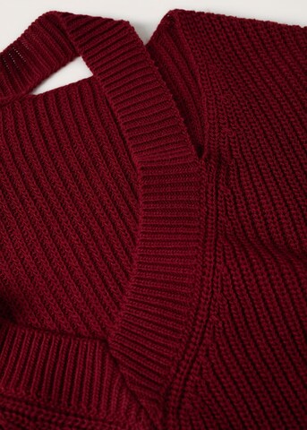 Pullover 'Ketchup' di MANGO TEEN in rosso