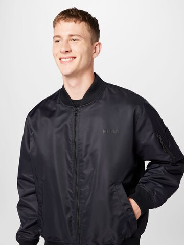 HUGO Red Between-season jacket 'Byler' in Black