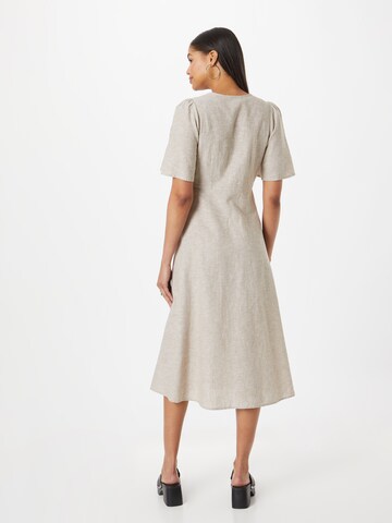 Monki Shirt Dress in Beige