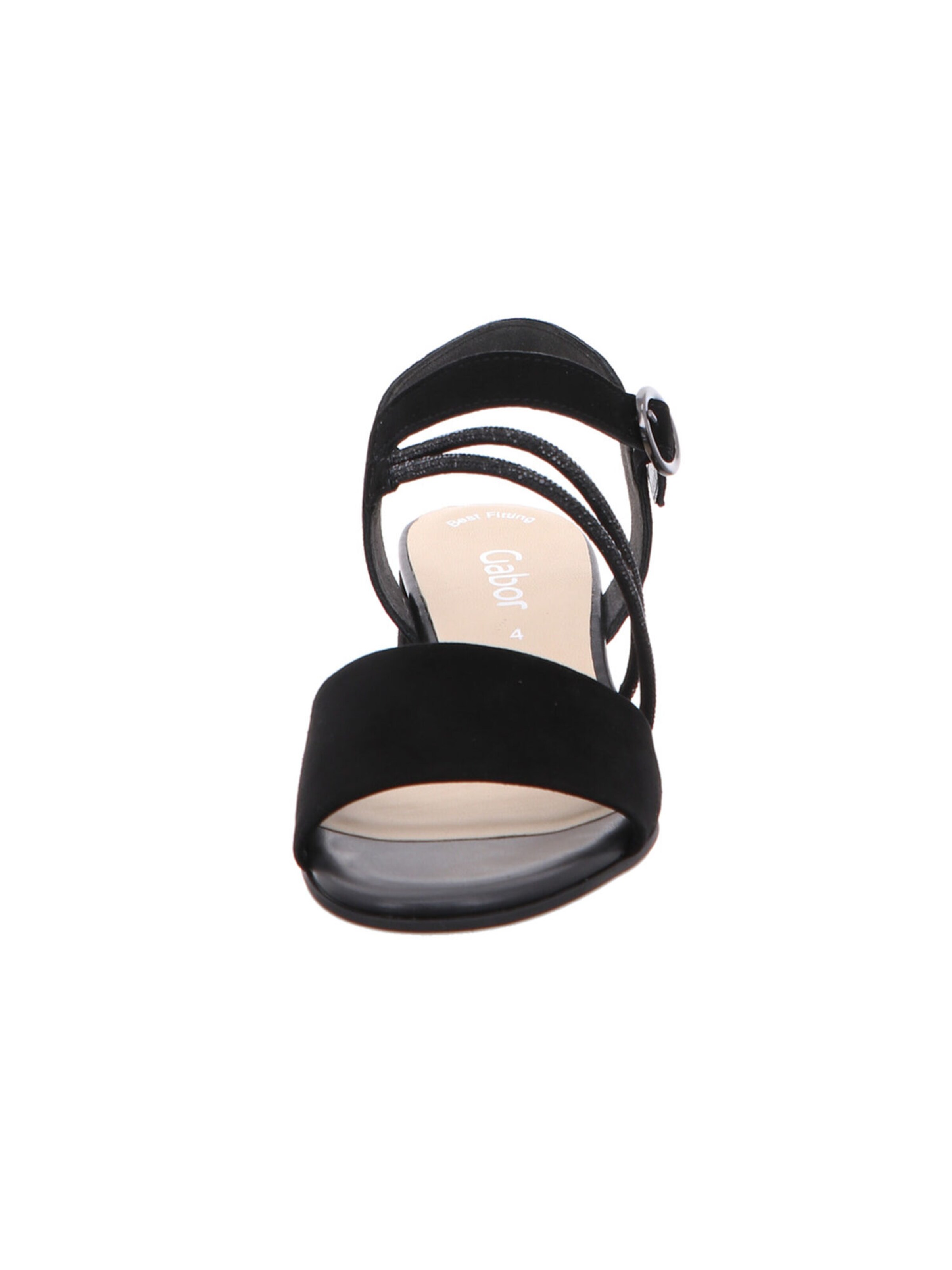 GABOR Sandalen met riem in Zwart