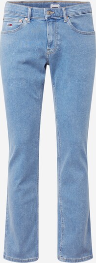 Tommy Jeans Дънки 'SCANTON SLIM' в морскосиньо / син деним / червено / бяло, Преглед на продукта