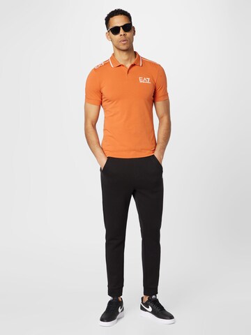 EA7 Emporio Armani Tričko - oranžová