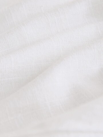 Wide Leg Pantalon Next en blanc