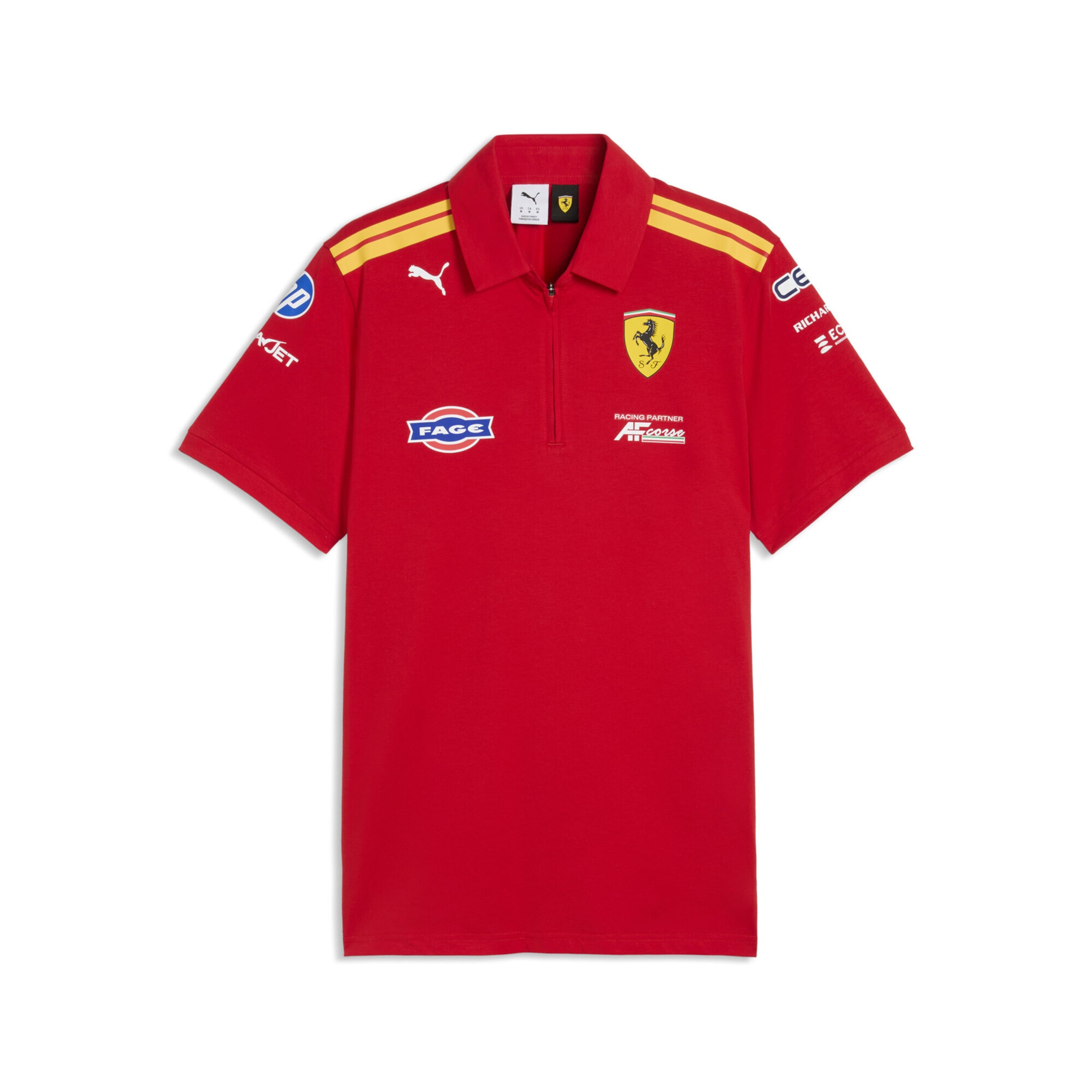 PUMA Shirt 'Ferrari HYPERCAR Replica' in Rood: voorkant