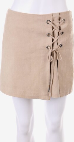 H&M Skirt in M in Beige: front