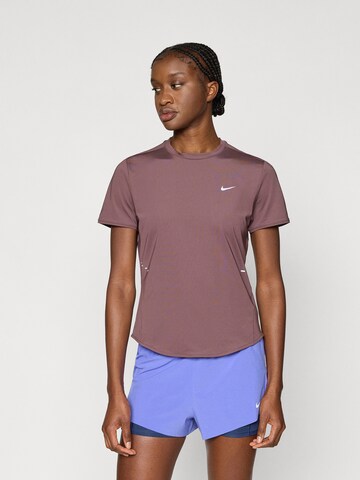 Maglia funzionale 'SWIFT' di NIKE in lilla: frontale
