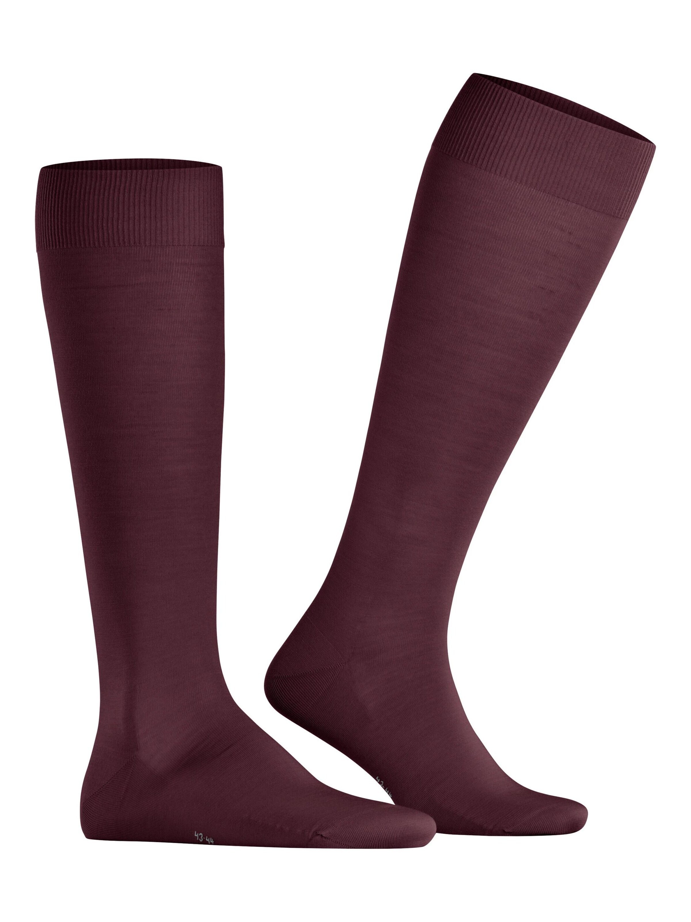FALKE Kniestrümpfe 'ClimaWool'‌‌‌‌‌ in Rot