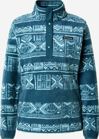 COLUMBIA Športový sveter 'Benton Springs™' - Modrá: predná strana