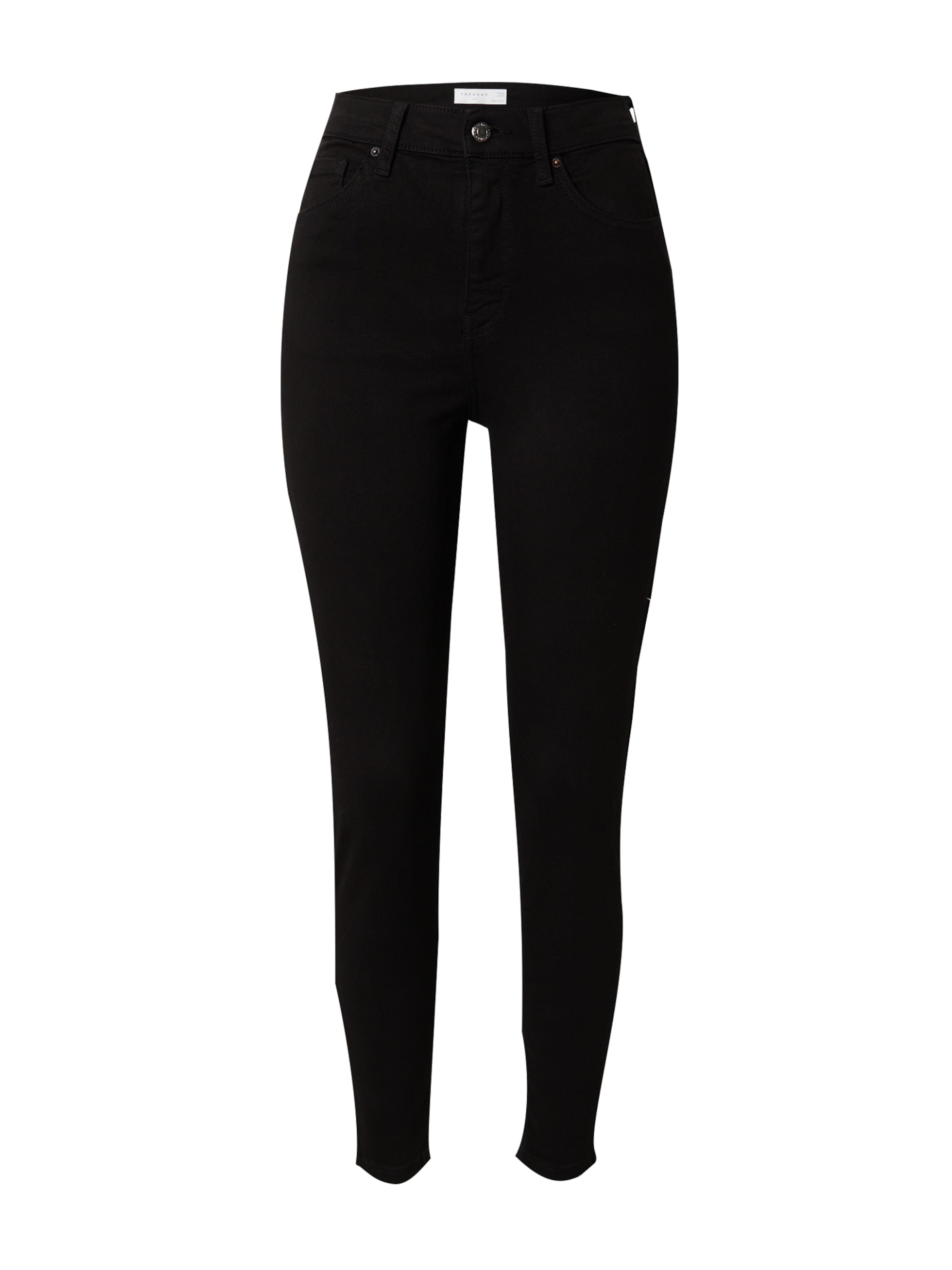 Skinny Jeans 'Jamie' di TOPSHOP in nero: frontale