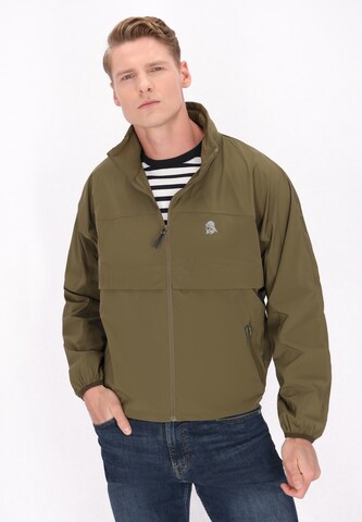Schmuddelwedda Between-season jacket in Green: front