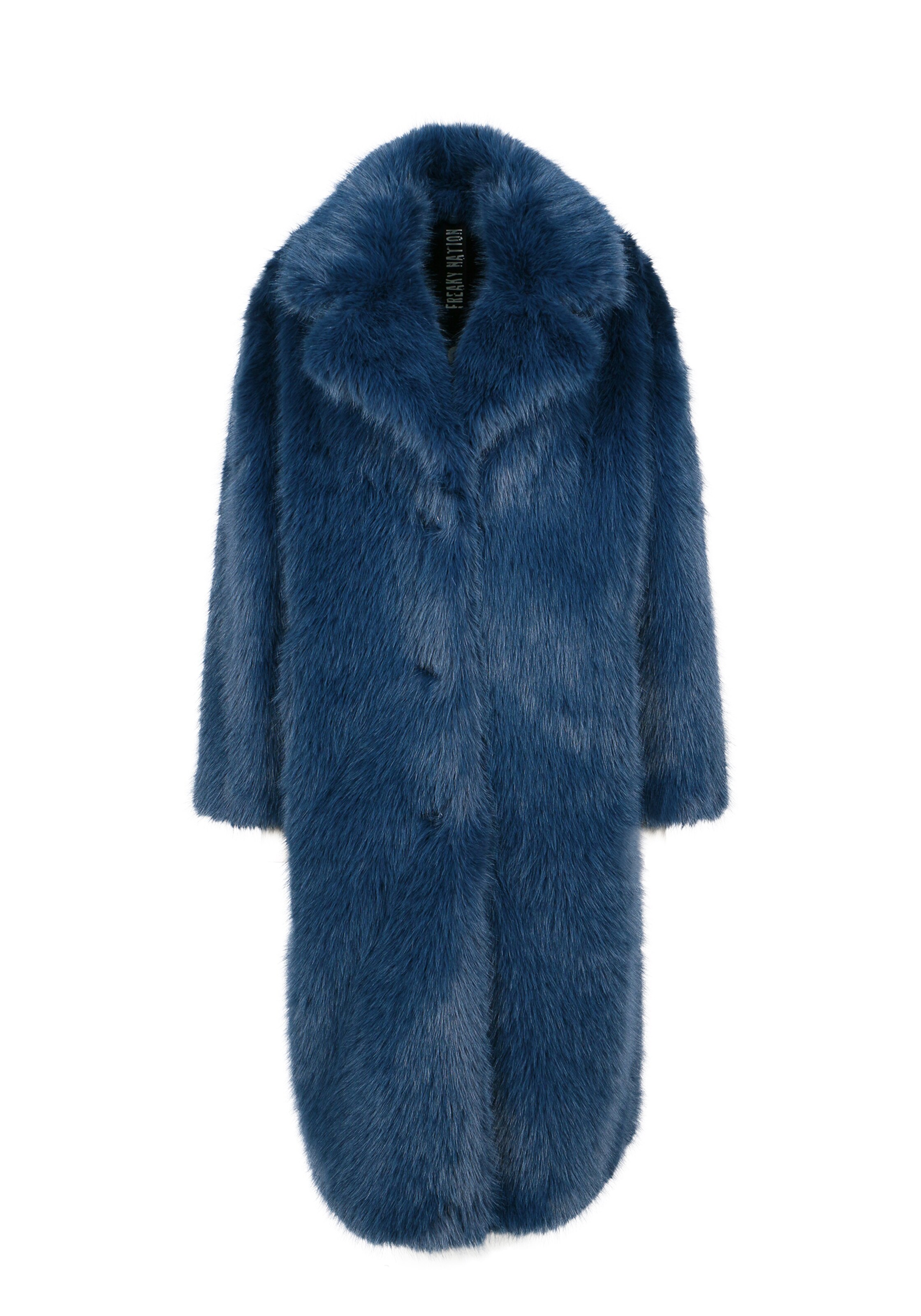 FREAKY NATION - Abrigo de entretiempo en azul: frente