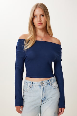 T-shirt Happiness İstanbul en bleu : devant