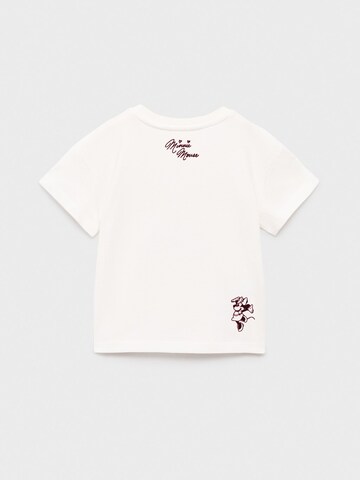 MANGO KIDS Shirt 'MCHEER' in White