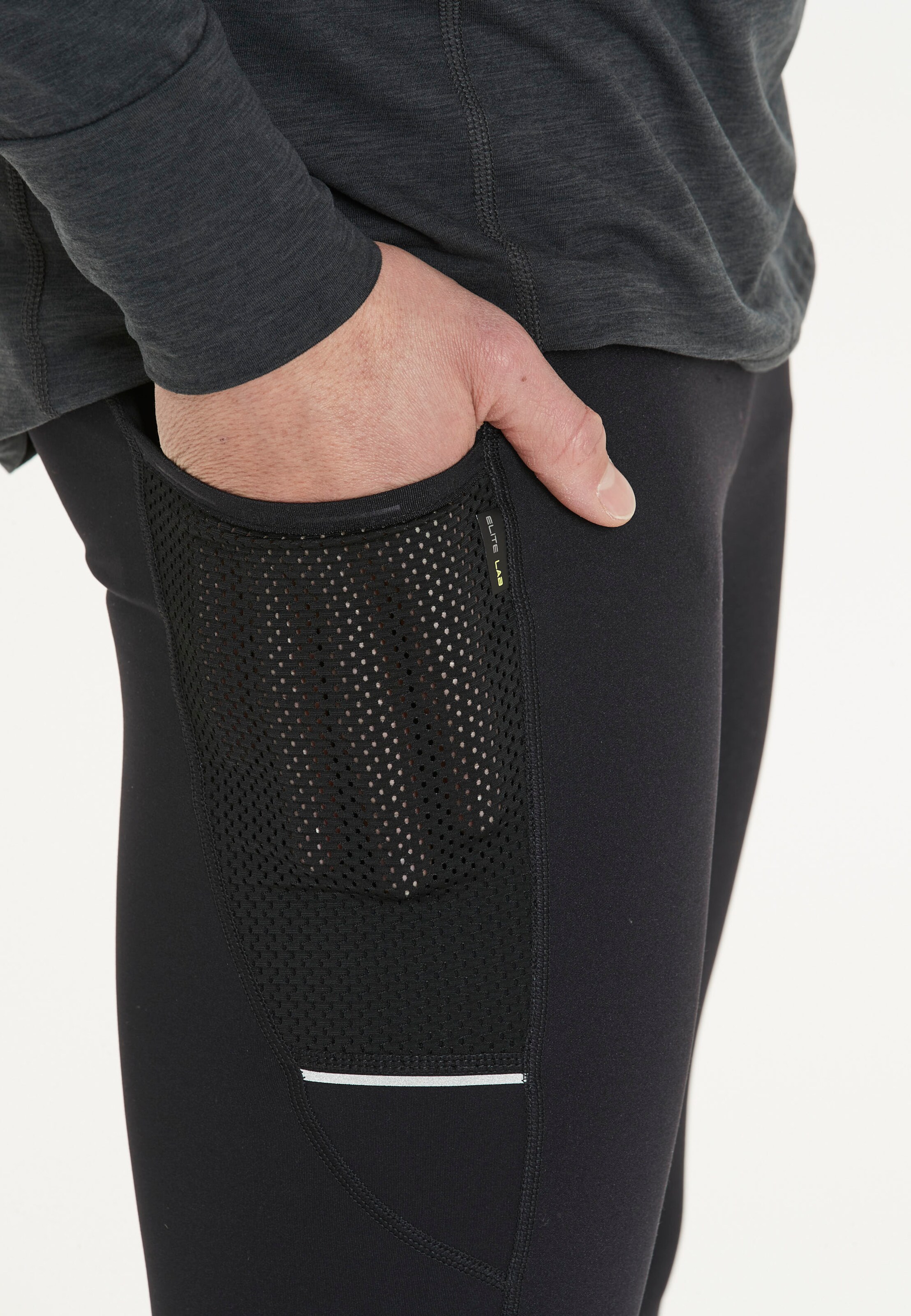 Männer Große Größen ELITE LAB Hose ' ELITE X1 ' in Schwarz - BM98487 Männer Große Größen ELITE LAB Hose ' ELITE X1 ' in Schwarz - BM98487