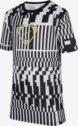 NIKE Toiminnallinen paita värissä musta: etupuoli